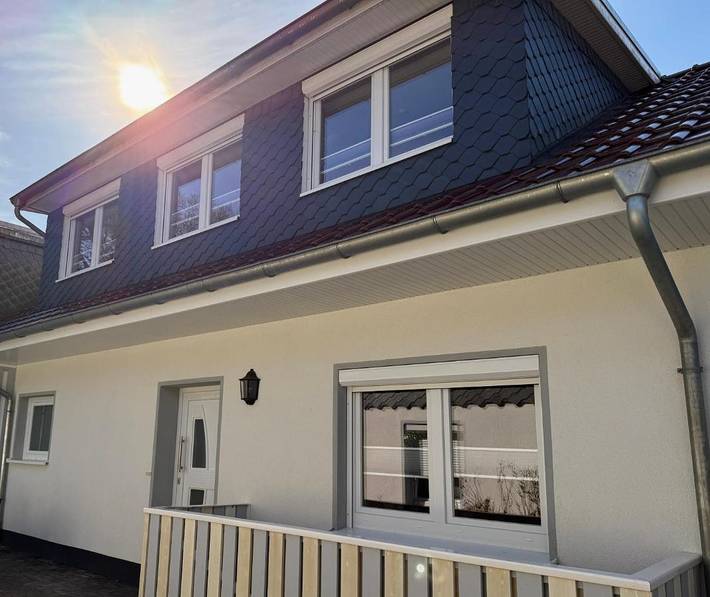 Ferienhaus für 3 Personen, mit Terrasse und Garten sowie Ausblick in Dangast