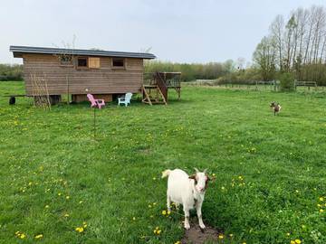 Tente pour 4 personnes, avec terrasse et jardin dans Oise