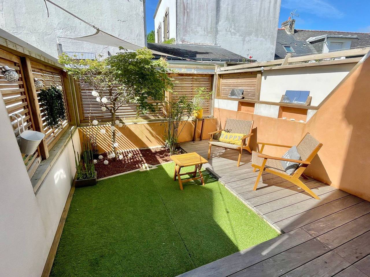 Casa de vacaciones para 4 personas con terraza in Locmariaquer, Côte des Mégalithes
