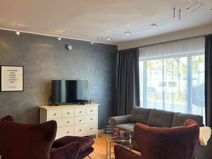 Ferienwohnung für 5 Personen, mit Terrasse und Sauna sowie Garten, mit Haustier - 1