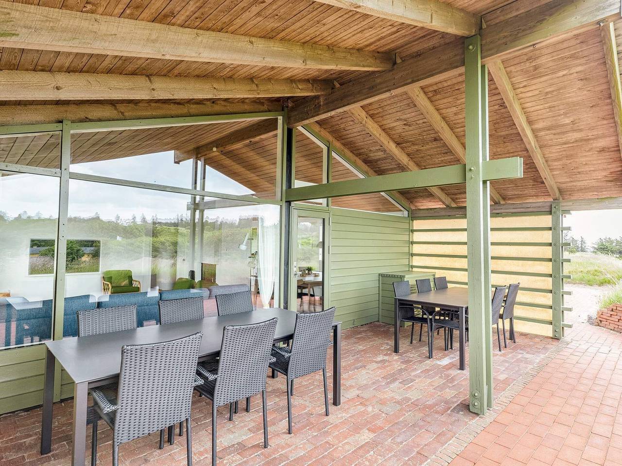 12 person holiday park home in Hanstholm in Vigsø, Northsea Coast Denmark