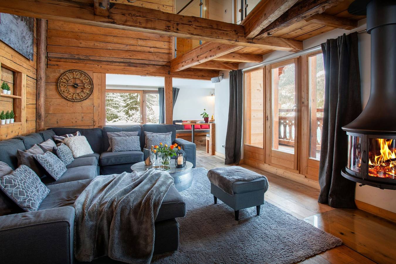 Casa Rural para 15 personas con jacuzzi in Thônes, Región de Annecy