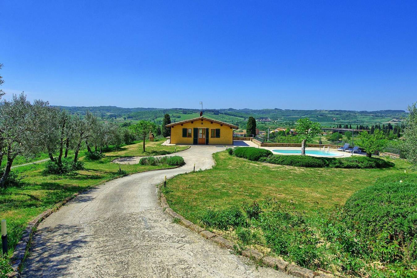 Villa für 4 Personen mit Balkon in Castelfiorentino, Florenz Provinz