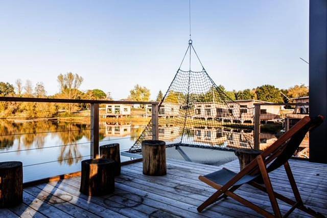Hôtel pour 2 personnes, avec jardin et vue ainsi que sauna et vue sur le lac, animaux acceptés dans Saint-Pardon-de-Conques