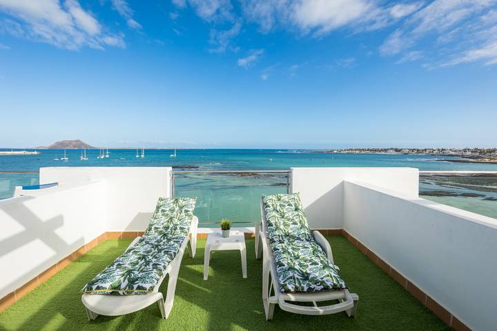 Loft per 3 persone, con Terrazza e Piscina in Fuerteventura
