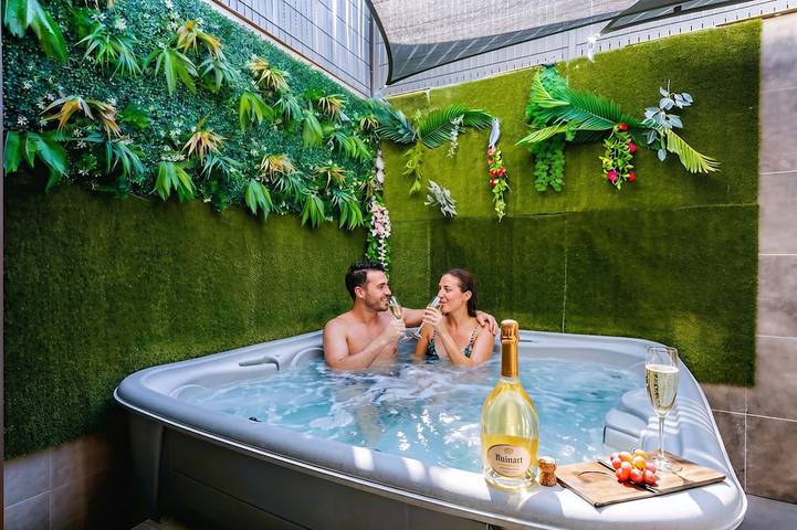 Gîte pour 7 personnes, avec Jacuzzi ainsi que Jardin et Sauna à Furdenheim