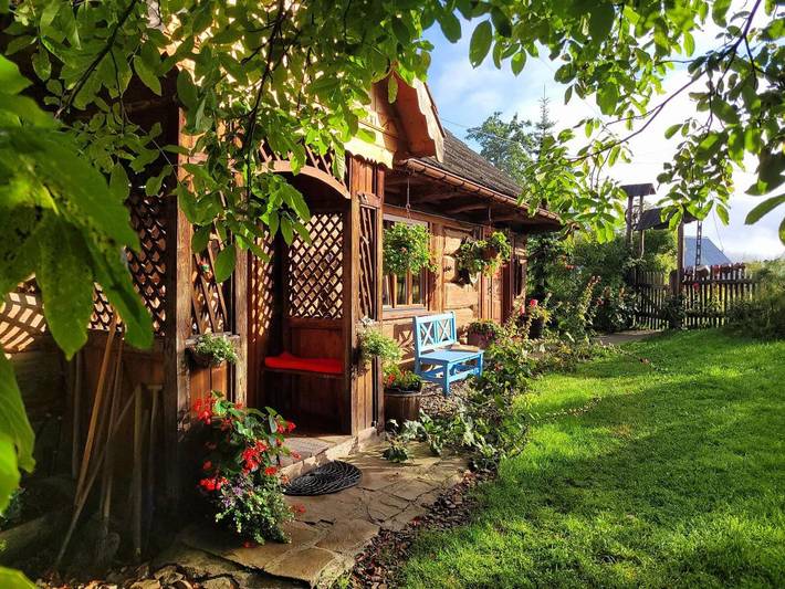 Dom wakacyjny dla 8 osób, z Balkon i Taras oraz Ogród i Widok w Stryszawa