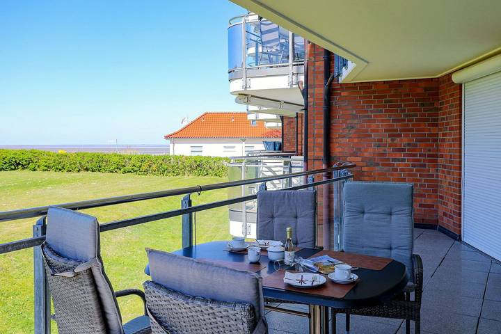 Ferienwohnung für 4 Personen, mit Balkon in Duhnen - 2