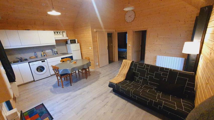 Chalet pour 6 personnes, avec jardin, animaux acceptés