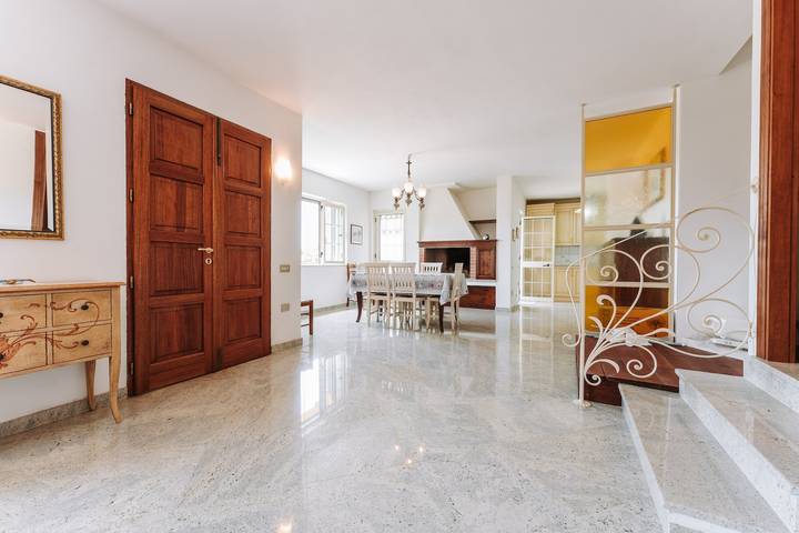 Villa 'Casa Antonietta' con terraza privada y jardín compartido in Sant'Anna Arresi, Sulcis Iglesiente