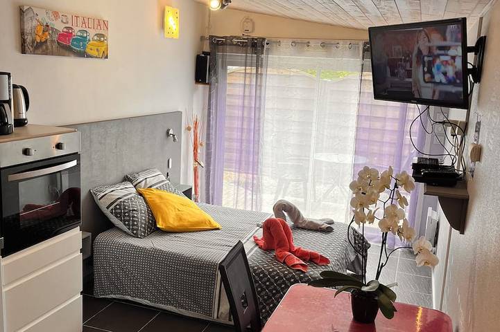 Gîte pour 2 personnes, avec sauna et terrasse ainsi que jardin et jacuzzi à La Roche-sur-Yon - 2