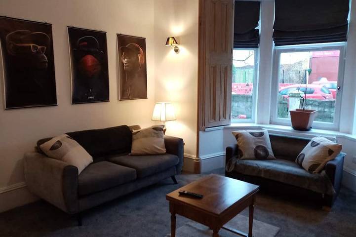Ganze Wohnung, Beautiful Large 1 kingsized bed fully furnished apartment. in Glasgow, Greater Glasgow und Clyde Valley