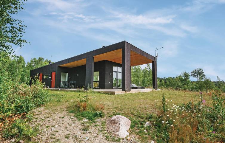 Ferienhaus für 6 Personen, mit Terrasse und Sauna in Holmsjö
