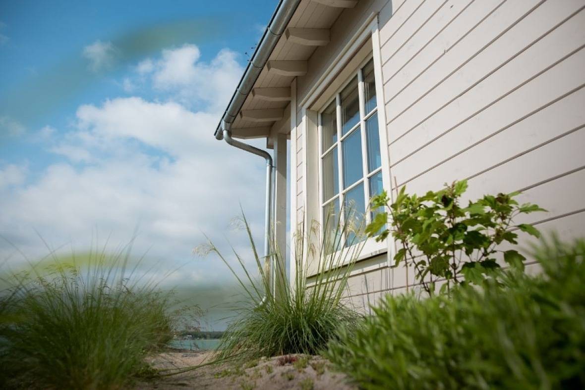 Seeschlösschen in Rötha, Lake Hainer