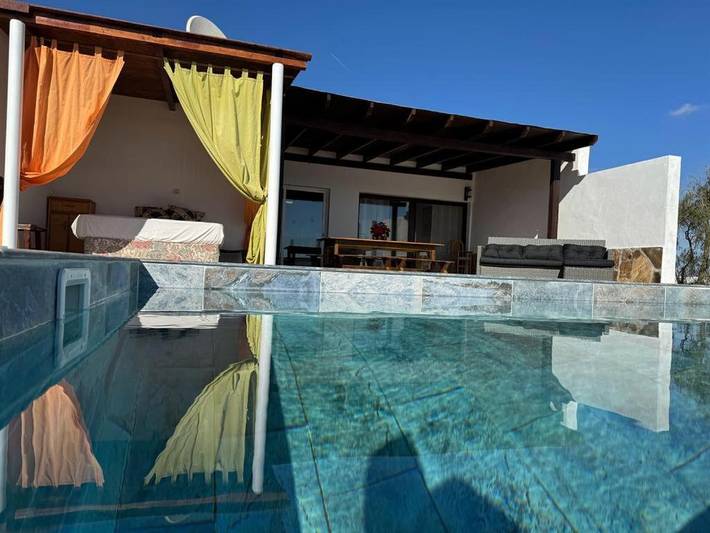 Casa rural para 6 personas, con piscina además de vistas y terraza en Tuineje - 4