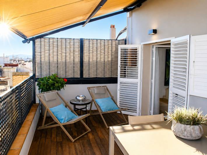 Apartamento entero, Apartamento de vacaciones para 3 personas con terraza in Sitges, Garraf