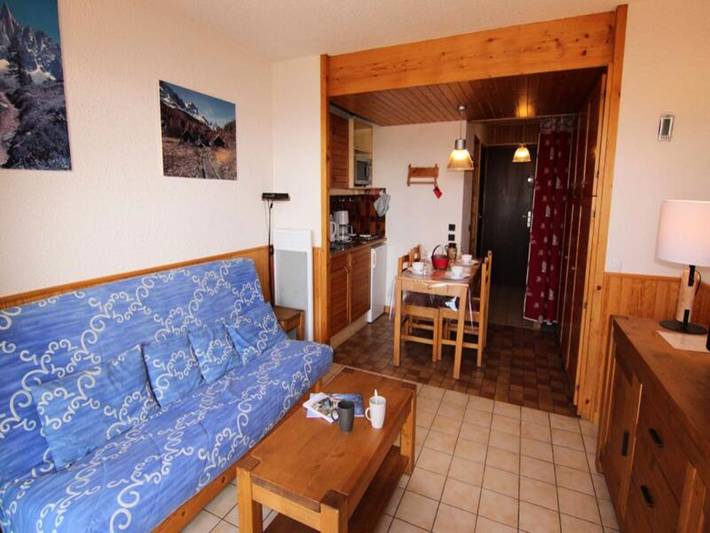 Location de vacances pour 4 personnes, avec balcon à Les Saisies