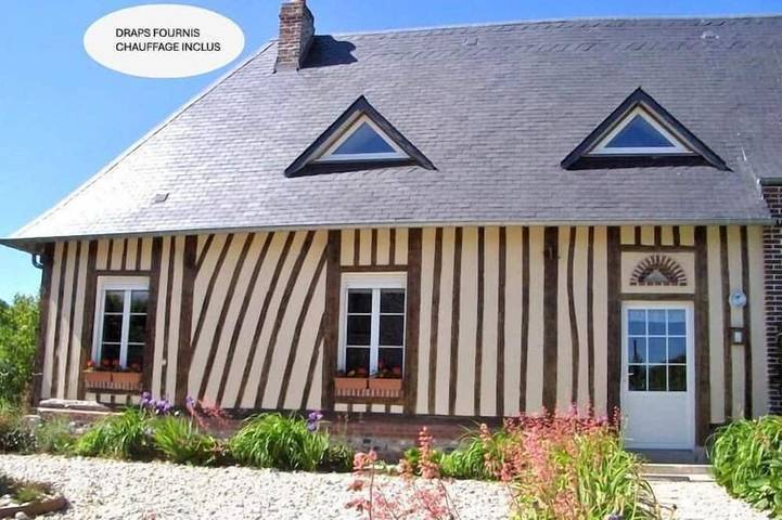 Location de vacances pour 5 personnes, avec terrasse à Auquemesnil