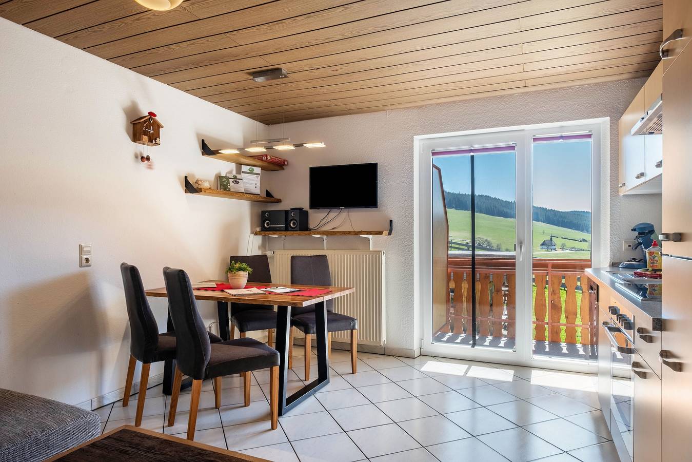 Apartamento entero, Apartamento vacacional "Morgensonne" de 4 estrellas in Langenordnach (Titisee-Neustadt), Titisee-Neustadt