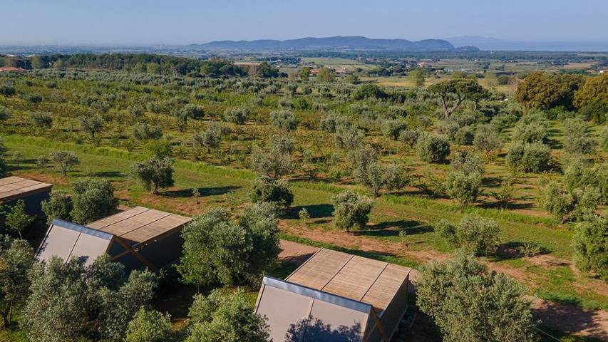 Camping für 3 Personen, mit Whirlpool und Garten in Italienische Riviera - 2