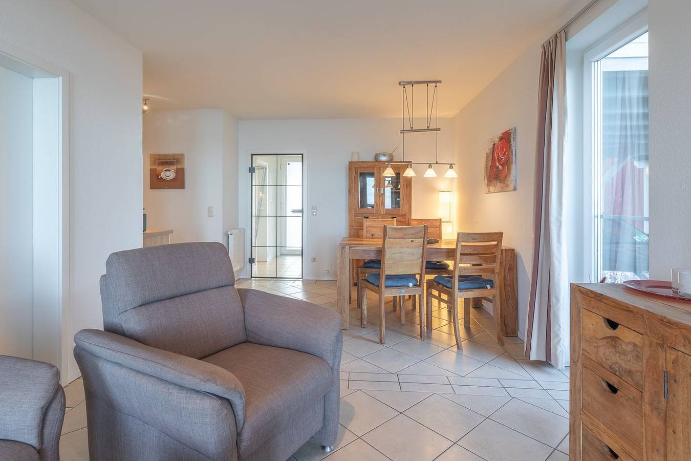 Geheel appartement, Vakantieappartement voor 4 personen met terras in Rechlin, Müritz