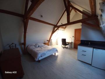 Maison d’hôte pour 2 personnes, avec terrasse ainsi que piscine et jardin à Saint-Nicolas-de-Bourgueil