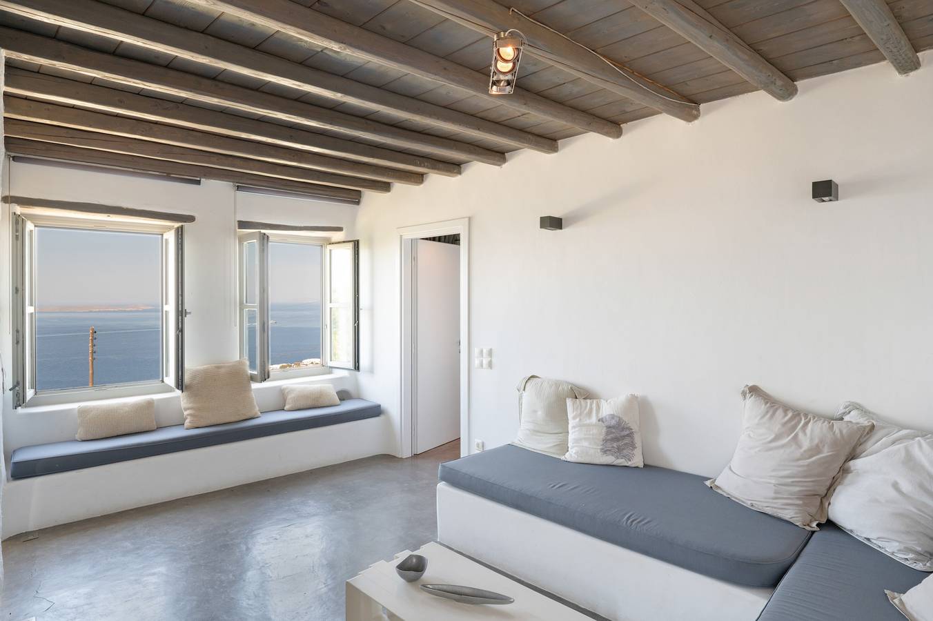 The Eagle's Nest, Fanari, Mykonos – Panoramablick auf die Ägäis und 11 Inseln in Faros Armenistis, Mykonos