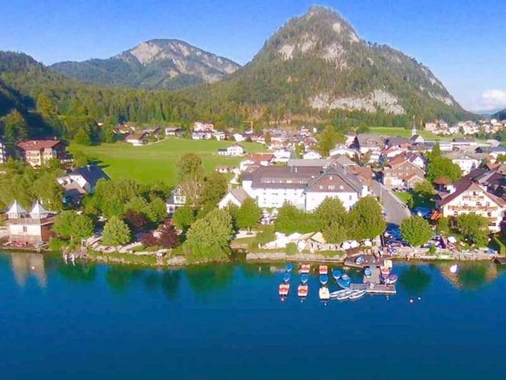 Hotel für 3 Personen, mit Terrasse und Garten in Fuschl am See