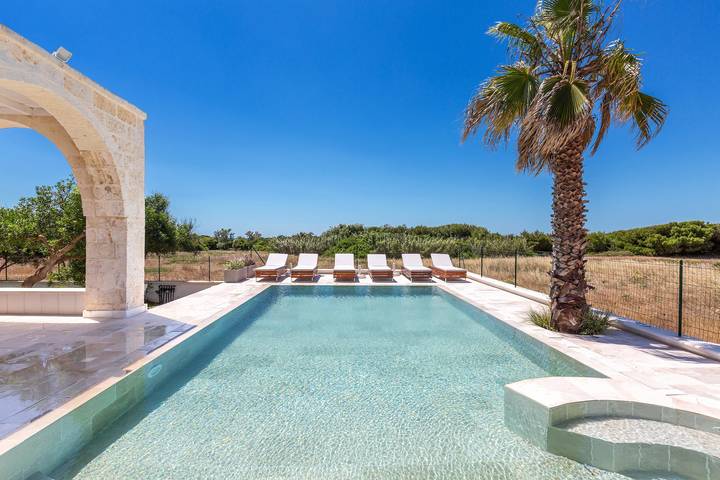 Villa pour 15 personnes avec piscine in Spiaggia presso le Dune di Campomarino, Campomarino (Pouilles)