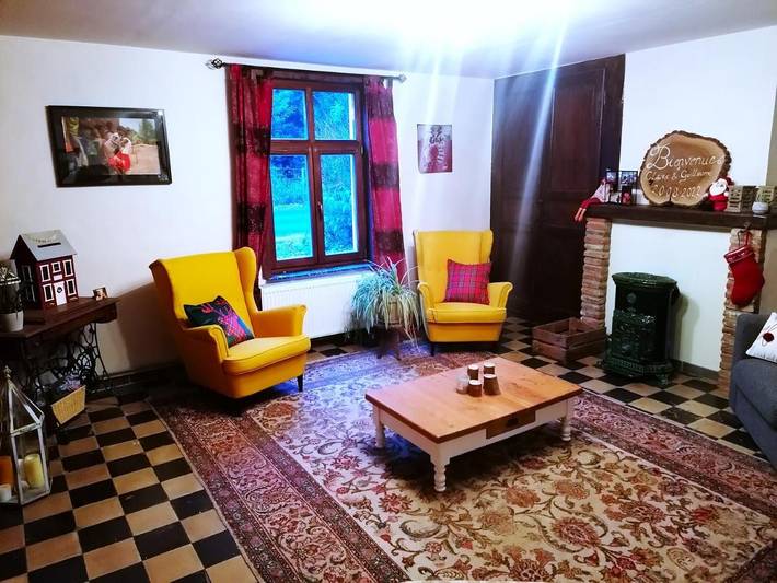 Chambre d’hôte pour 3 personnes, avec terrasse ainsi que jardin et vue à Couvin - 4