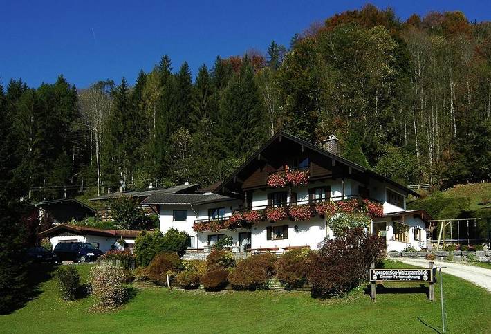 Pension für 2 Personen, mit Terrasse und Garten in Bischofswiesen