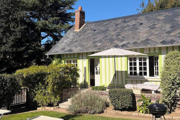 Ferienhaus für 3 Personen, mit Terrasse und Garten