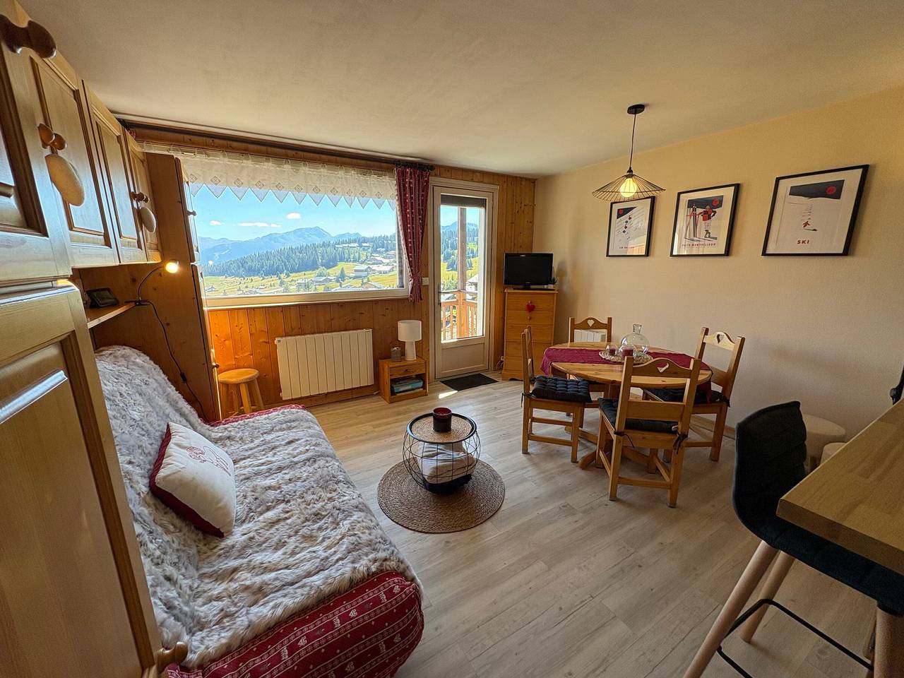 Apartamento entero, Apartamento vista montaña - 4 pers. in Les Saisies, Albertville region