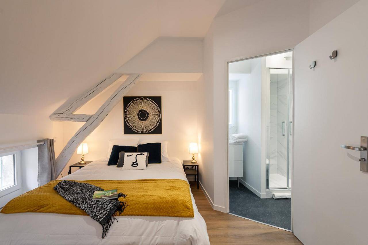 Geheel appartement, Les Clés de La porte Saint-Nicolas - Parking - Centre in Beaune, Beaune en omgeving
