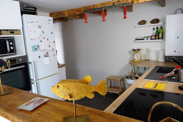 Ferienhaus für 6 Personen, mit Terrasse und Garten