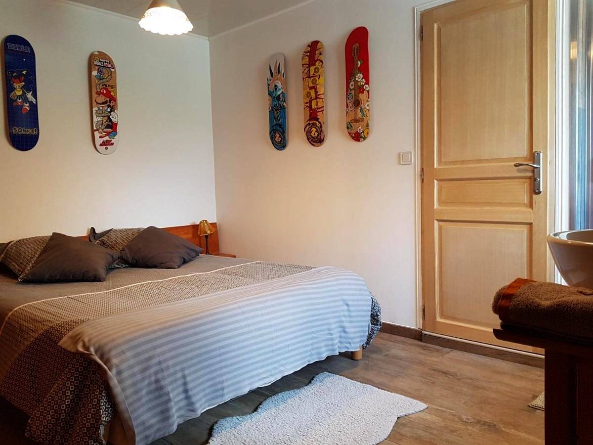 Double Room with Terrace in Saint-Hostien, Haute-Loire
