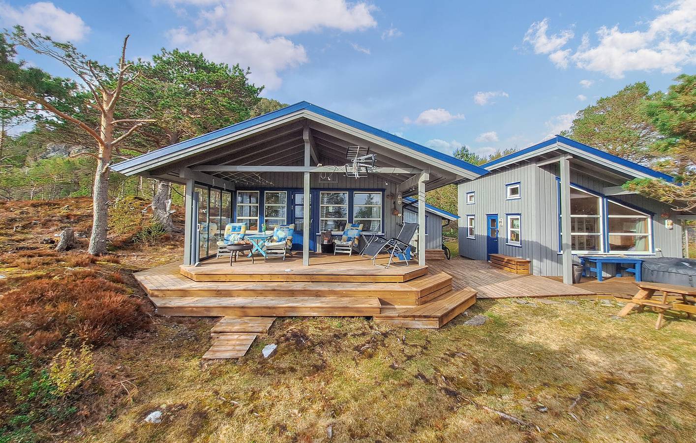 Ferienhaus für 8 Personen mit Terrasse in Snillfjord