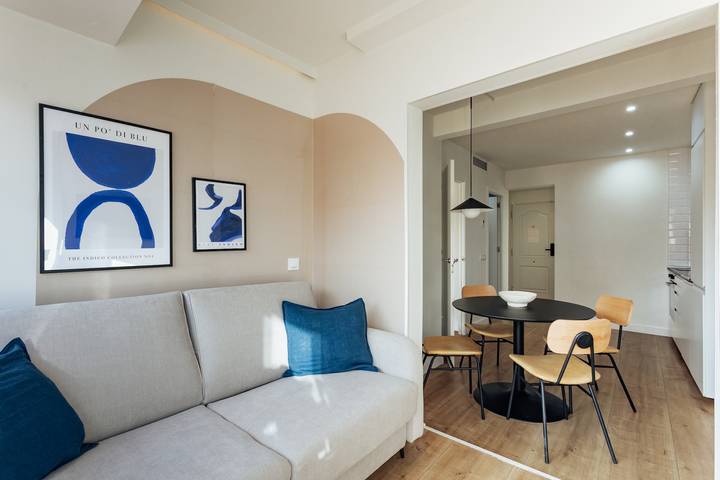 Apartamento para 6 personas, con balcón/terraza en Hospitalet de Llobregat