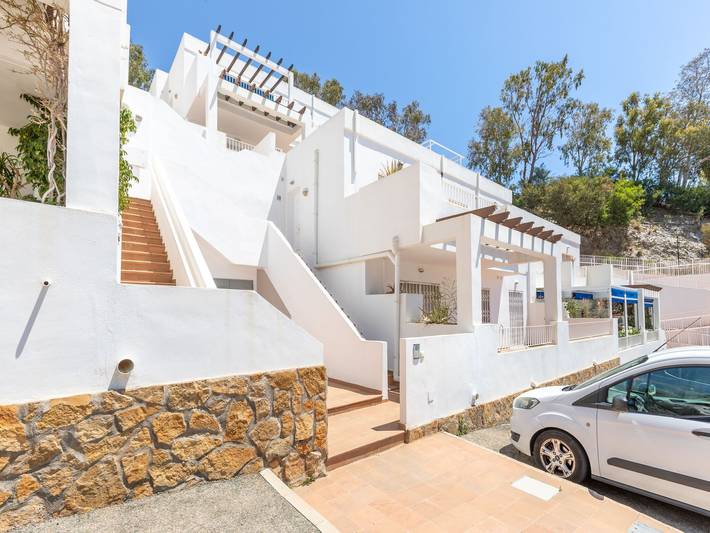 Casa para 6 personas, con Terraza además de Jardín y Piscina en Mojácar