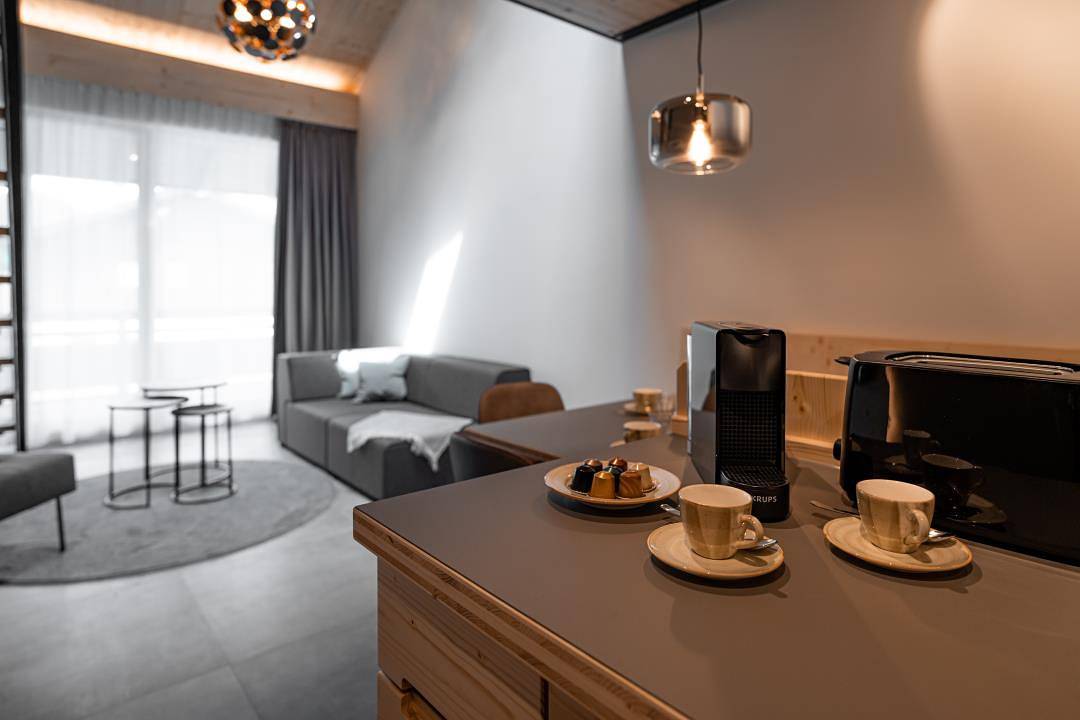 Ganze Ferienwohnung, Ammerglück - Apartment "Deluxe" in Oberammergau in Oberammergau, Bayerische Alpen