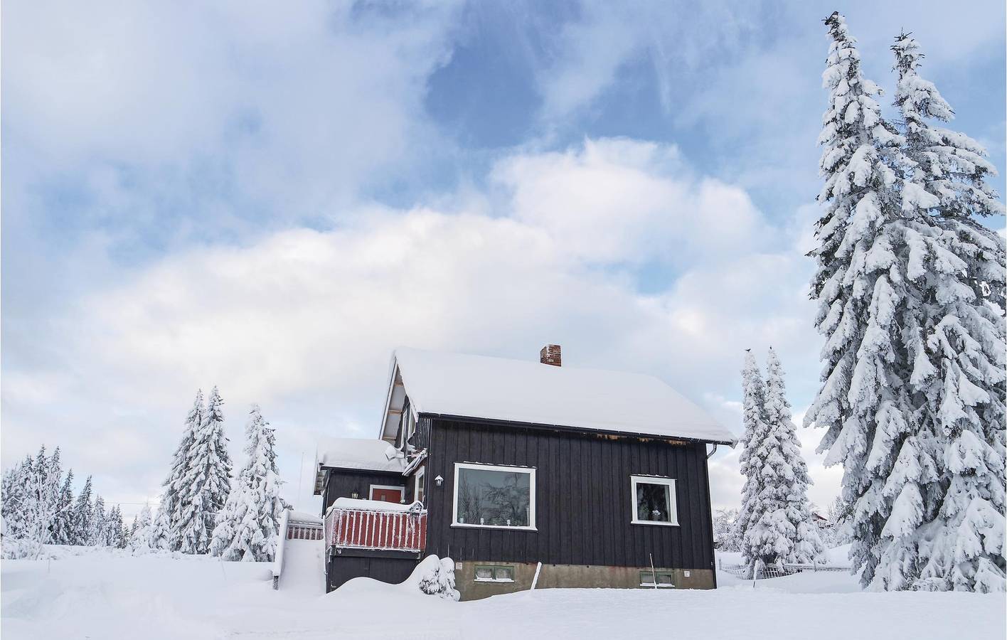 Ferienhaus für 6 Personen mit Terrasse in Sjusjoen, Ringsaker