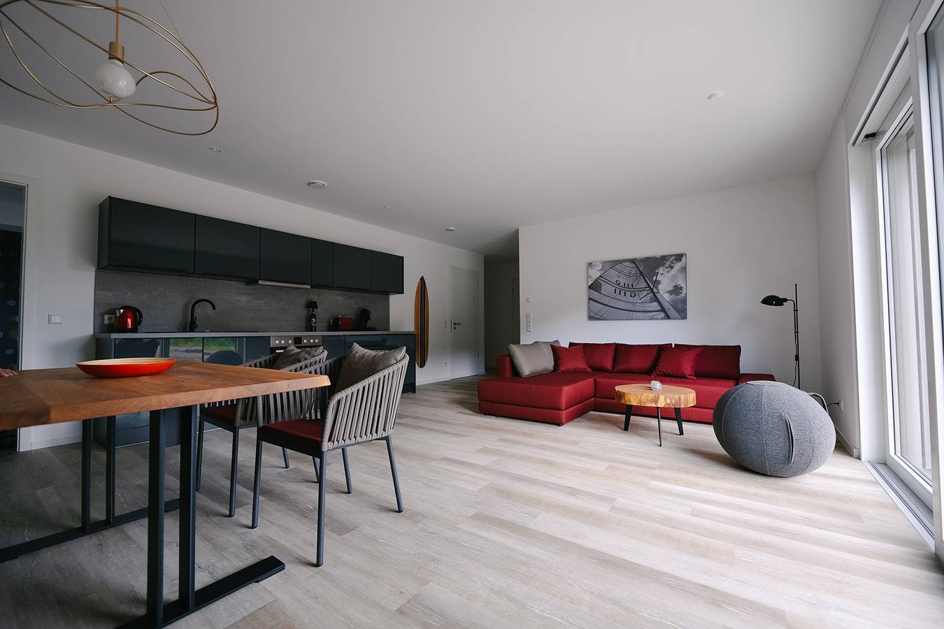 Ferienapartments Seepark Möhnesee - Ferienwohnung "Ankerplatz", 70qm, 1 Schlafraum, max 2 Personen in Körbecke, Möhnesee
