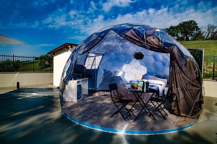 Gîte pour 2 personnes, avec piscine et jardin ainsi que terrasse et vue, animaux acceptés dans Abruzzes - 3