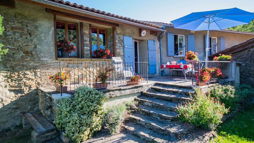 Maison de vacances pour 5 personnes, avec jardin