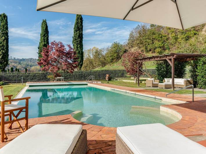 Villa per 12 persone, con Terrazza e Giardino nonché Sauna a Reggello