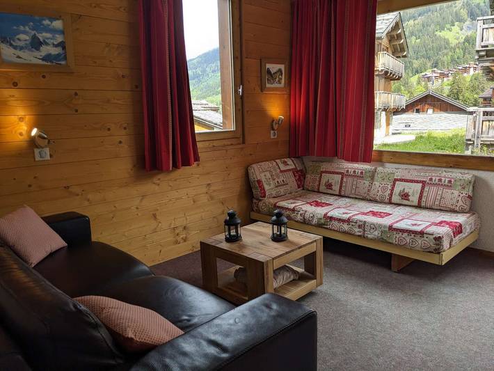Appartement de vacances entier, La Souche 10 - Agréable 2 pièces, terrasse skis aux pieds in Valmorel, Les Avanchers-Valmorel