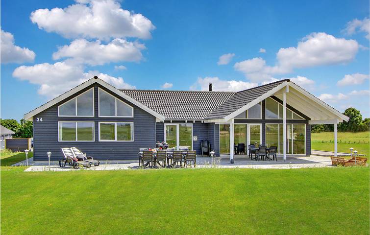 Casa de vacaciones para 18 personas con piscina in Skåstrup Strand, Pequeño Belt