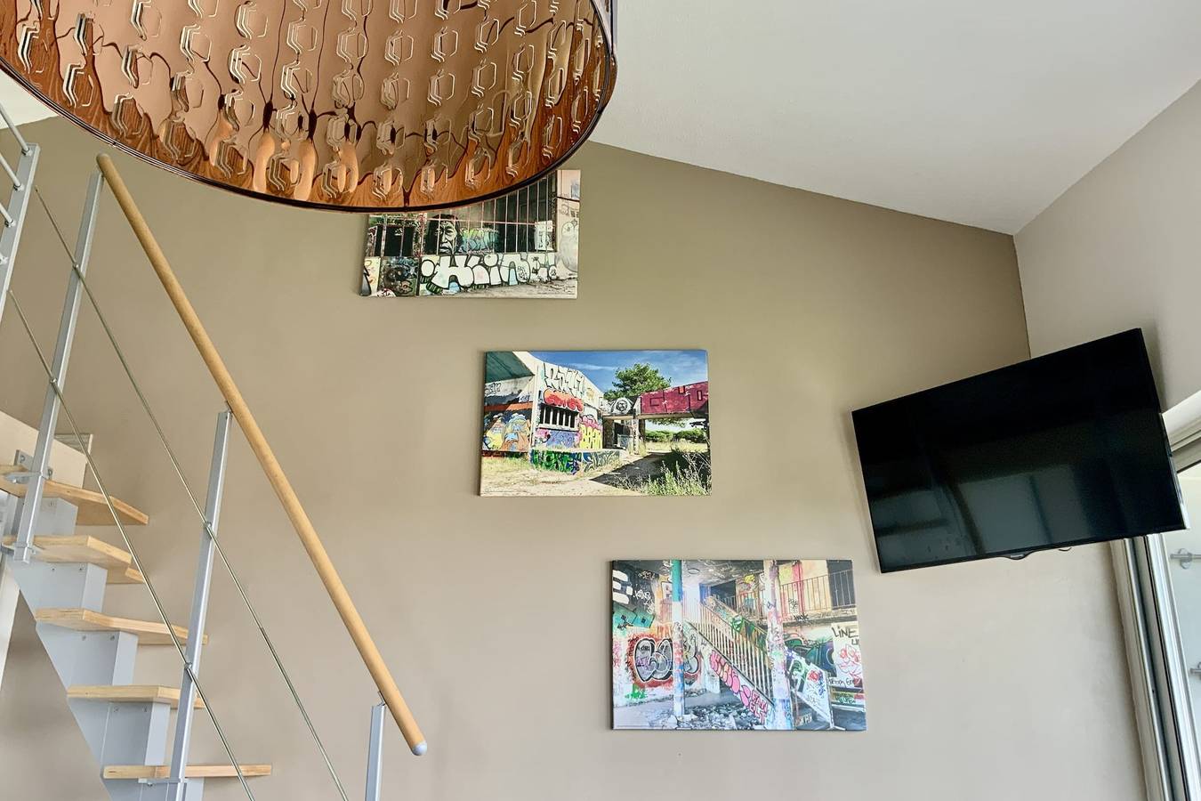 Geheel appartement, Tranquillité bleue 1*appartement vue mer en duplex 1 chambre 1 mezzanine in Le Grau-du-Roi, Côte d'Améthyste