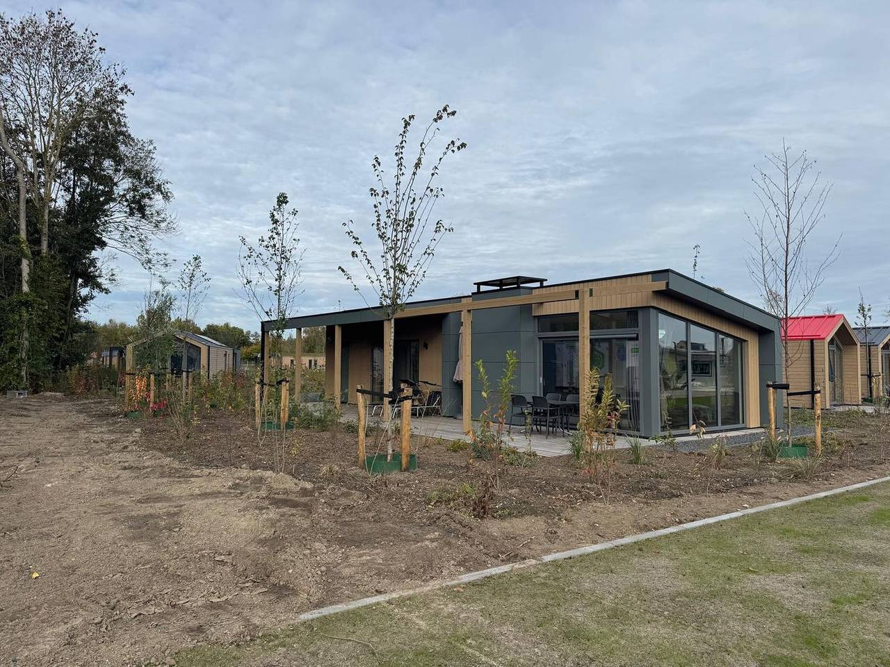 Erleben Sie den Luxus und Komfort im Chalet Enkhuizer Hof Nr. 453 in Enkhuizen, Ijsselmeer