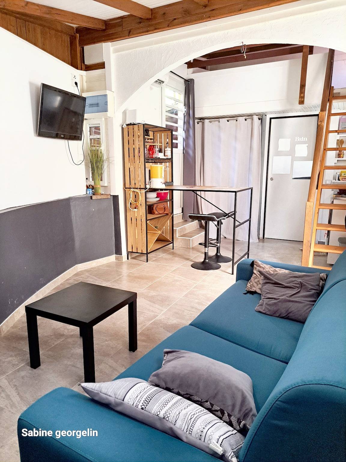 Estudio entero, Encantador Estudio en Le Diamant con Terraza Privada - 20 m² in Le Diamant, Martinica